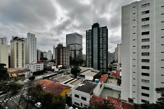 Vista do Studio de kitnet/studio para alugar com 0 quarto, 25m² em Campo Belo, São Paulo