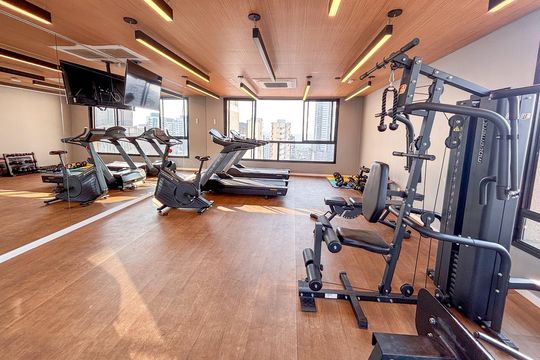 Área comum de apartamento à venda com 1 quarto, 30m² em Sumaré, São Paulo