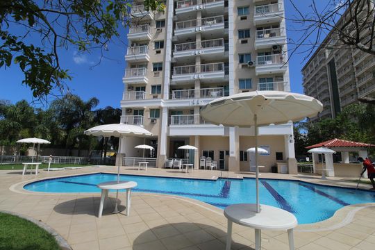 Área comum - Piscina de apartamento à venda com 3 quartos, 88m² em Curicica, Rio de Janeiro