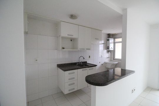 Cozinha de apartamento à venda com 3 quartos, 88m² em Curicica, Rio de Janeiro