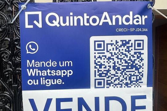 Placa de casa de condomínio à venda com 2 quartos, 80m² em Jardim Stetel, Santo André