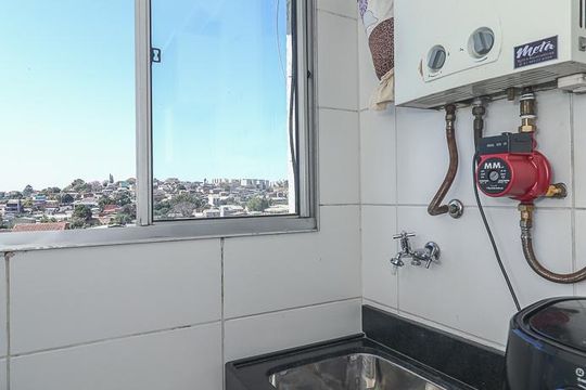 Área de Serviço de apartamento à venda com 2 quartos, 51m² em Passo das Pedras, Porto Alegre