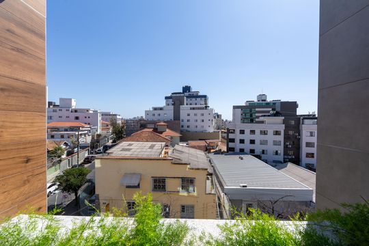Vista Sala de apartamento à venda com 3 quartos, 84m² em Prado, Belo Horizonte