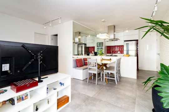 Sala de apartamento para alugar com 2 quartos, 72m² em Jaguaré, São Paulo