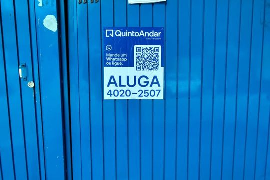 Plaquinha de casa para alugar com 2 quartos, 60m² em Jardim Casablanca, São Paulo