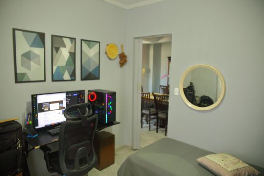 Quarto 2 de apartamento à venda com 2 quartos, 61m² em Jardim Copacabana, São Bernardo do Campo
