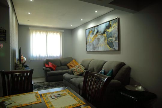 Sala de apartamento à venda com 2 quartos, 61m² em Jardim Copacabana, São Bernardo do Campo