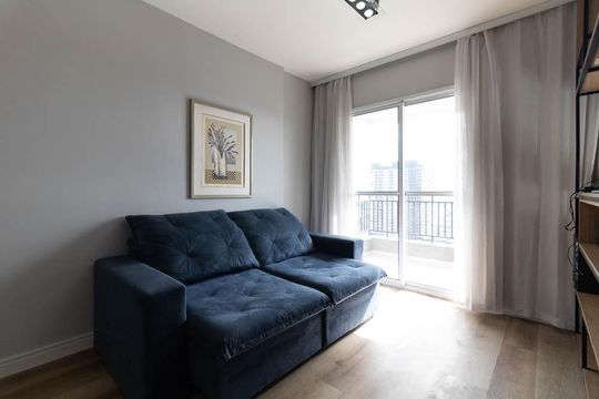 Sala de apartamento à venda com 1 quarto, 33m² em Vila Nair, São Paulo