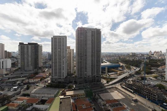 Vista da Varanda  de apartamento para alugar com 1 quarto, 33m² em Vila Nair, São Paulo
