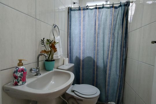 Banheiro Área gourmet de casa de condomínio à venda com 2 quartos, 200m² em Taquara, Rio de Janeiro