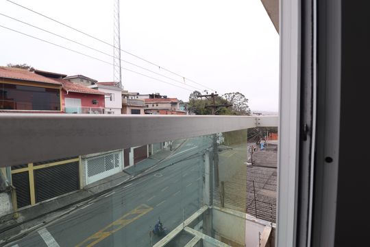 Varanda Quarto 1 de apartamento à venda com 2 quartos, 92m² em Vila Guarará, Santo André