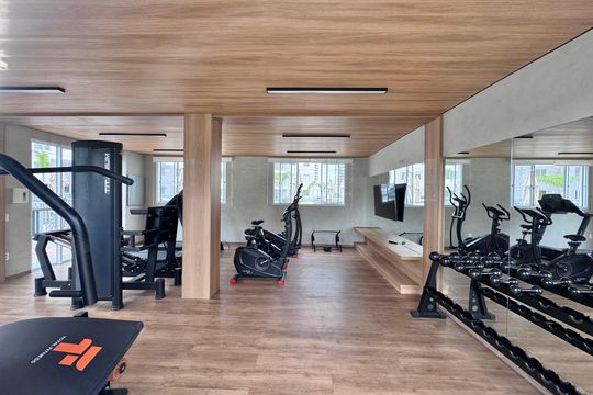 Área comum de apartamento para alugar com 2 quartos, 50m² em Barra da Tijuca, Rio de Janeiro
