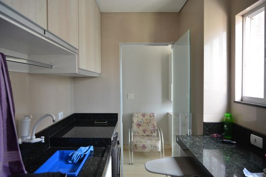 Área de Serviço de apartamento à venda com 2 quartos, 100m² em Parque Capuava, Santo André