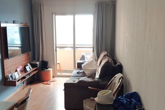 Sala de apartamento à venda com 3 quartos, 72m² em Utinga, Santo André