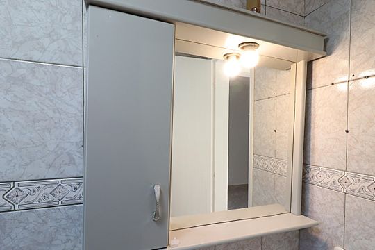 Banheiro de apartamento à venda com 2 quartos, 59m² em Jardim do Salso, Porto Alegre