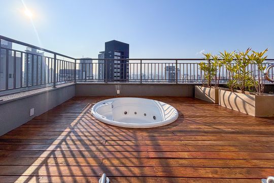 Área comum de apartamento à venda com 1 quarto, 30m² em Sumaré, São Paulo