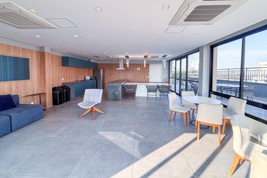 Área comum de apartamento à venda com 1 quarto, 30m² em Sumaré, São Paulo