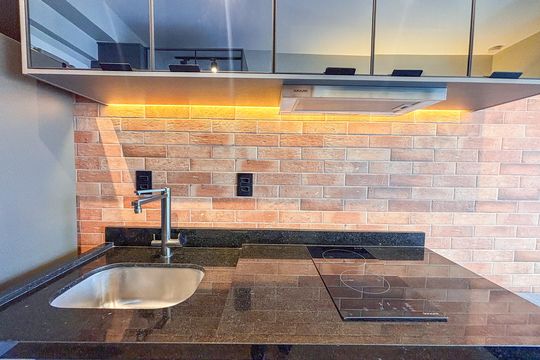 Cozinha de apartamento à venda com 1 quarto, 30m² em Sumaré, São Paulo