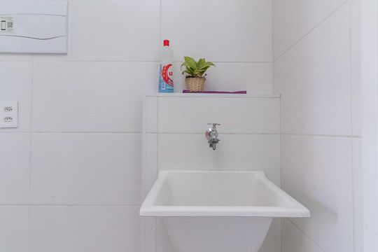 Área de Serviço de apartamento para alugar com 1 quarto, 27m² em Vila Ré, São Paulo