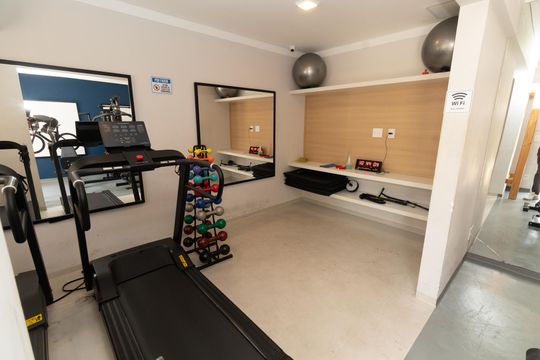 Área comum - Academia de apartamento para alugar com 1 quarto, 27m² em Vila Ré, São Paulo