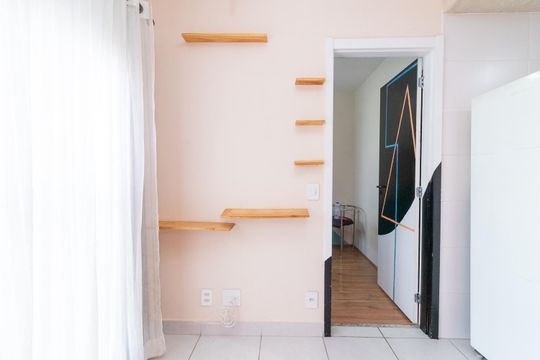 Sala de apartamento para alugar com 1 quarto, 27m² em Vila Ré, São Paulo