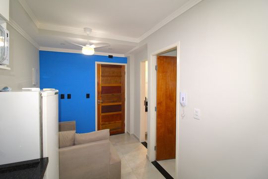 Sala/Cozinha de apartamento para alugar com 1 quarto, 38m² em Água Fria, São Paulo