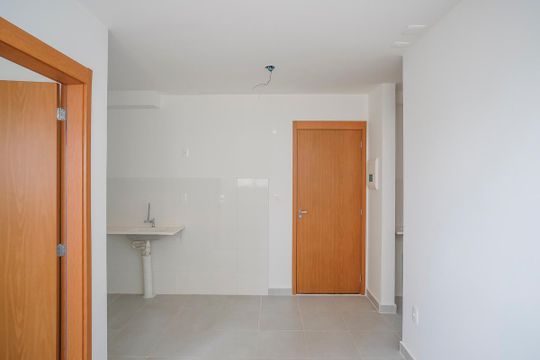 Sala de apartamento à venda com 2 quartos, 36m² em Vila Palmares, Santo André