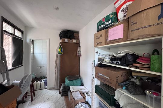 Quarto de Serviço de apartamento à venda com 3 quartos, 122m² em Recreio dos Bandeirantes, Rio de Janeiro