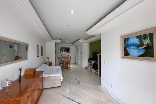 Sala de apartamento à venda com 3 quartos, 122m² em Recreio dos Bandeirantes, Rio de Janeiro