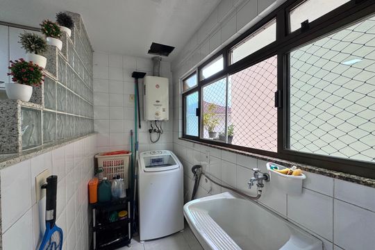 Cozinha e Área de Serviço de apartamento à venda com 3 quartos, 122m² em Recreio dos Bandeirantes, Rio de Janeiro
