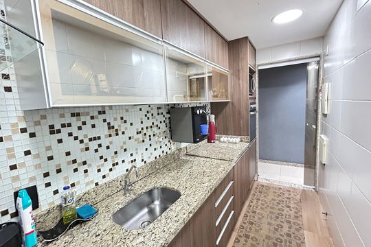 Cozinha de apartamento à venda com 3 quartos, 165m² em Engenho de Dentro, Rio de Janeiro