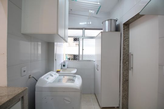 Área de Serviço de apartamento à venda com 3 quartos, 99m² em Anil, Rio de Janeiro
