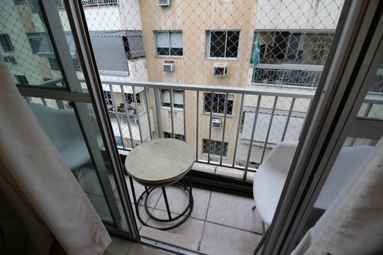 Varanda de apartamento à venda com 3 quartos, 99m² em Anil, Rio de Janeiro