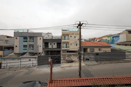 Vista da Sacada Suíte 1 de casa para alugar com 4 quartos, 278m² em Vila Camilópolis, Santo André