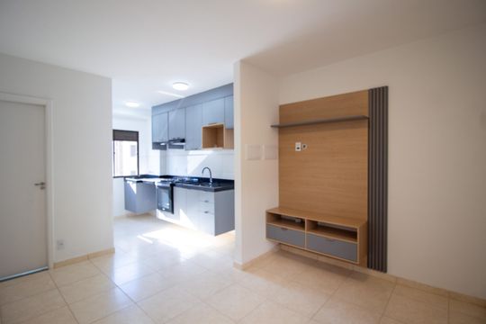 Sala de apartamento para alugar com 2 quartos, 48m² em Centro, Votorantim