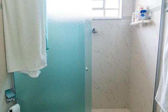 Banheiro da Suíte Detalhe de casa à venda com 3 quartos, 147m² em Cidade Vargas, São Paulo