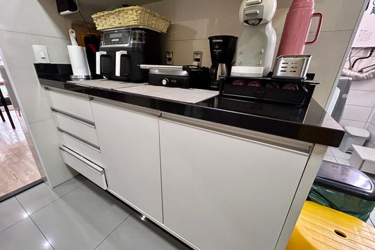 Cozinha de apartamento para alugar com 2 quartos, 86m² em Vila Augusta, Guarulhos