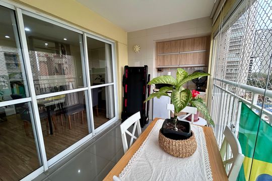 Sacada de apartamento para alugar com 2 quartos, 86m² em Vila Augusta, Guarulhos