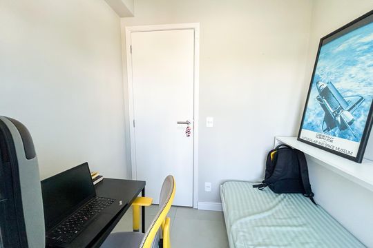 Quarto de apartamento à venda com 2 quartos, 49m² em Chácara Santo Antônio (zona Sul), São Paulo