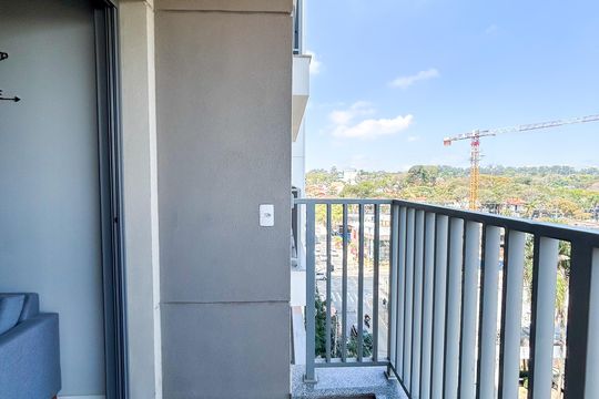 Varanda de apartamento à venda com 2 quartos, 49m² em Chácara Santo Antônio (zona Sul), São Paulo