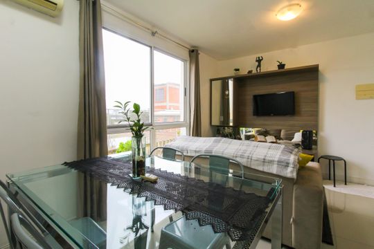 Sala de apartamento para alugar com 2 quartos, 49m² em Mato Grande, Canoas