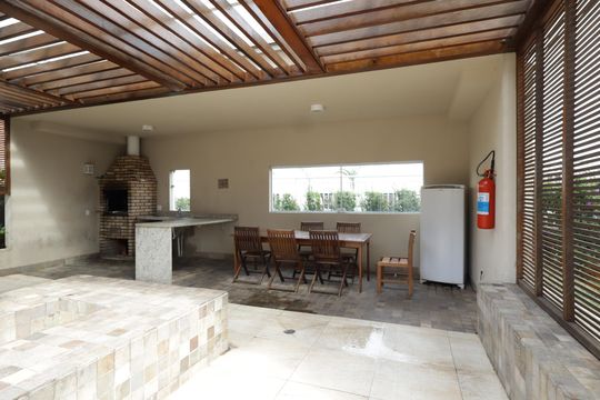 Área comum - Churrasqueira de apartamento para alugar com 2 quartos, 62m² em Fazenda Morumbi, São Paulo