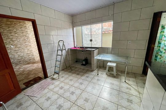 Cozinha de casa para alugar com 2 quartos, 140m² em Jardim Carvalho, Guarulhos