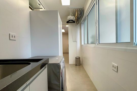 Área de Serviço de apartamento à venda com 3 quartos, 100m² em Sumaré, São Paulo
