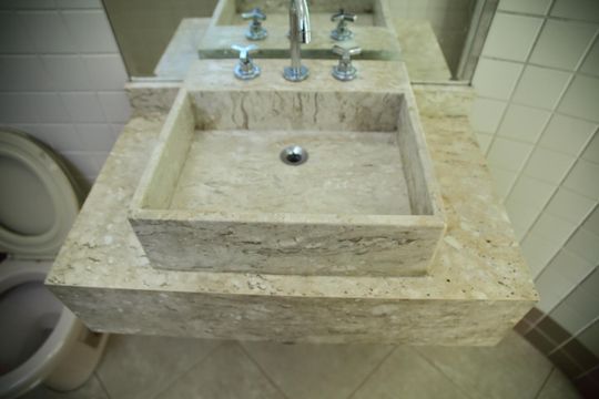Lavabo de casa à venda com 3 quartos, 322m² em Vila Bela Vista, São Bernardo do Campo