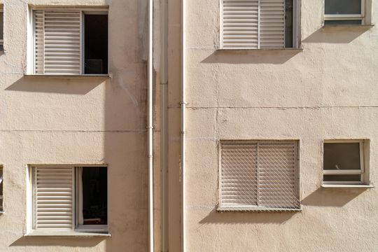 Vista do Quarto de apartamento para alugar com 1 quarto, 45m² em Luz, São Paulo