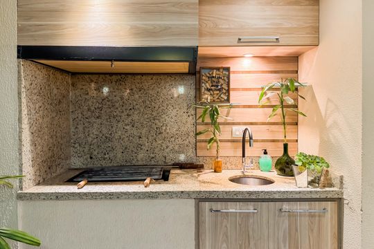 Varanda gourmet de apartamento à venda com 3 quartos, 146m² em Ipiranga, São Paulo