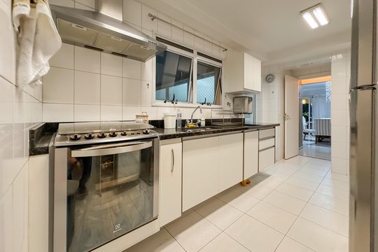 Cozinha de apartamento à venda com 3 quartos, 146m² em Ipiranga, São Paulo