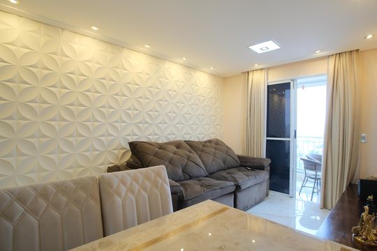 Sala de apartamento para alugar com 3 quartos, 73m² em Tatuapé, São Paulo