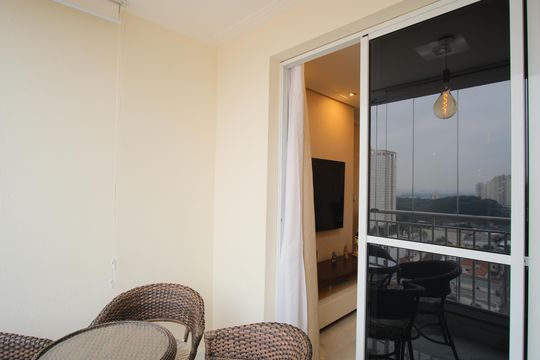 Varanda de apartamento para alugar com 3 quartos, 73m² em Tatuapé, São Paulo